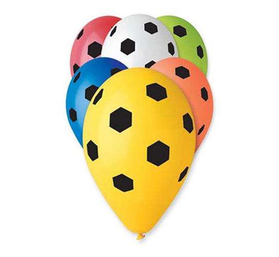 Balony dekoracyjne piłka 5szt. Godan