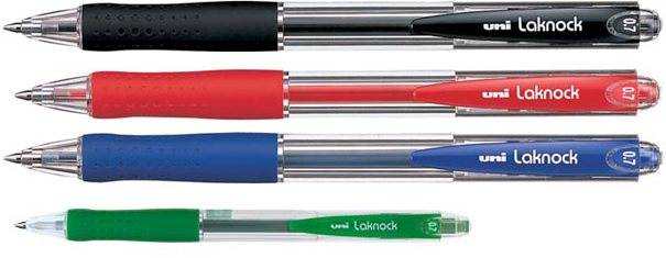 Długopis automatyczny 0,7 SN-100 Laknock Uni