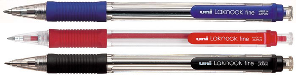Długopis automatyczny 0,7 SN-101 Laknock Uni