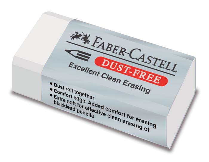 Gumka do mazania dust free Faber-Castell