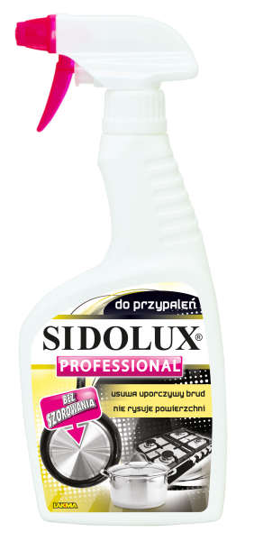 Spray do przypaleń Professional Sidolux