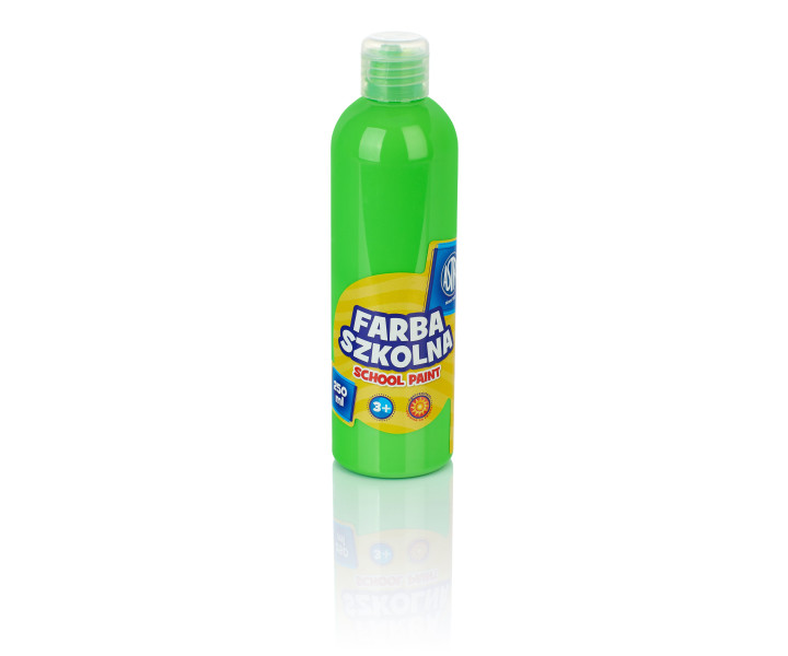 Farba temper zielona fluorescencyjna 250ml Astra