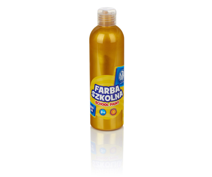 Farba temper metaliczna złota 250ml Astra