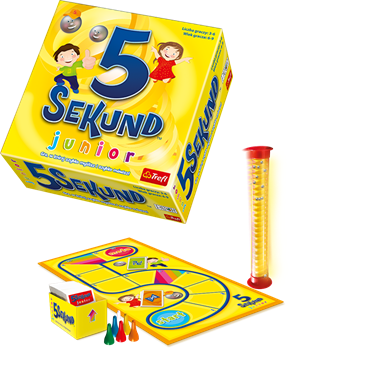 Gra edukacyjna 5 sekund Junior +6 Trefl