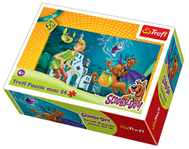 Puzzle Mini 54 elementy Scooby Doo +4 Trefl