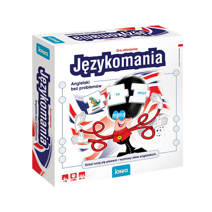 Gra edukacyjna Językomania Angielski +6 Jawa