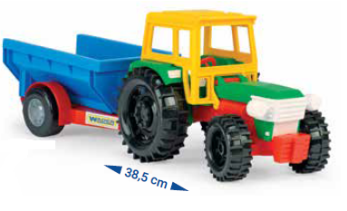 Auto Traktor z wywrotką Wader
