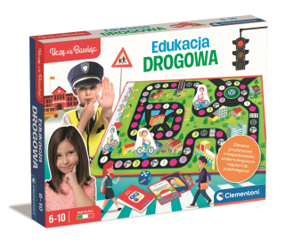 Gra edukacyjna uczę się bawiąc edukacja drogowa +6 Clementoni