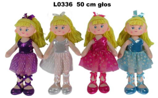  Pluszowa lalka z głosem 50cm Sun Day