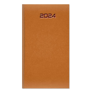 Kalendarz terminarz kieszonkowy tygodniowy 10x17cm 2024 Sapt
