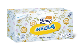 Chusteczki higieniczne Mega 2W 200szt. Foxy