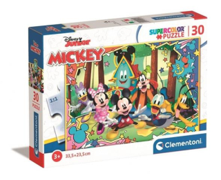 Puzzle 30 elementów Super Color Mickey +3 Clementoni