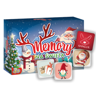 Gra edukacyjna Memory na Święta +3 Kangur
