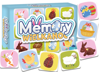  Gra edukacyjna Memory Wielkanoc +3 Kangur