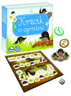 Gra edukacyjna Krecik w ogrodzie +4 Kangur