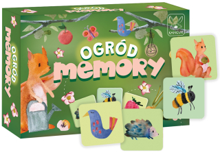 Gra edukacyjna memory ogród +3 Kangur