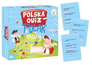 Gra edukacyjna Polska quiz Polak mały +6 Kangur