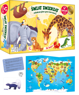 Gra edukacyjna świat zwierząt +4 Kukuryku